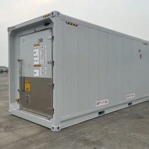 20′ High Cube Reefer Container mit versenkter Butcher-Tür