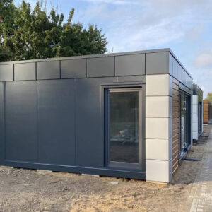 Bürocontainer vom Typ „London“, 6,00 x 5,00 m