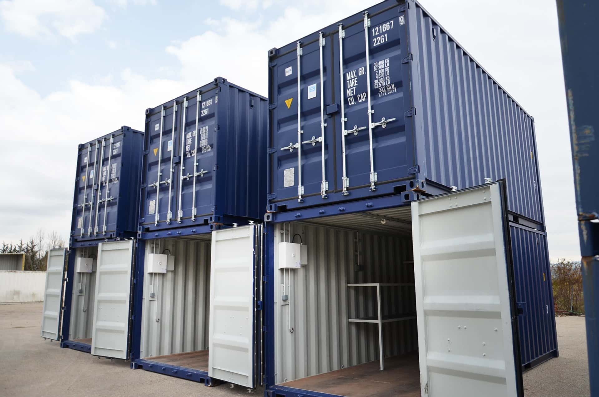 Umgebauter Container
