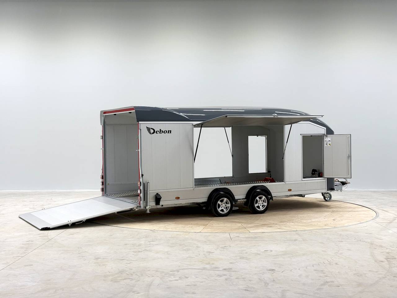Debon C2000 XXL ALU 550x220x204cm 3.500kg | Kofferanhänger