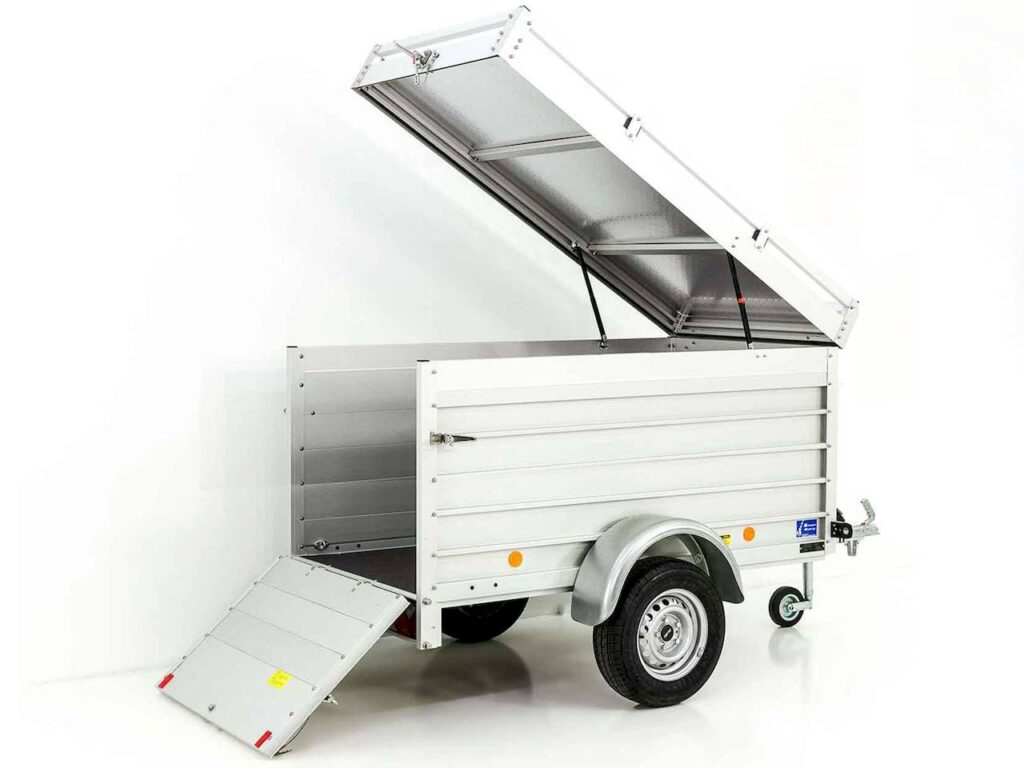 Koch-Anhänger U2 205x105x95cm 750kg | Deckelanhänger