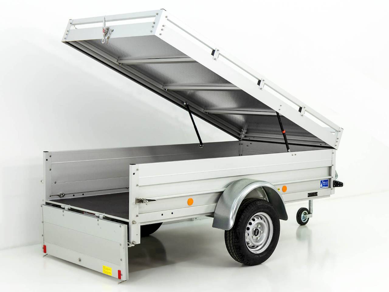 Koch-Anhänger U4 250x125x50cm 750kg | Deckelanhänger
