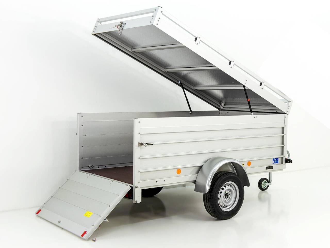 Koch-Anhänger U4 250x125x80cm 750kg | Deckelanhänger