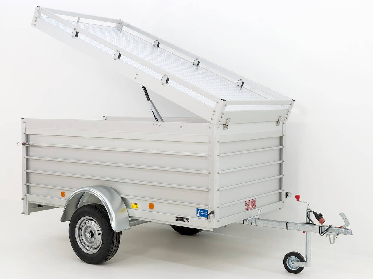Koch-Anhänger U4 250x125x95cm 750kg | Deckelanhänger