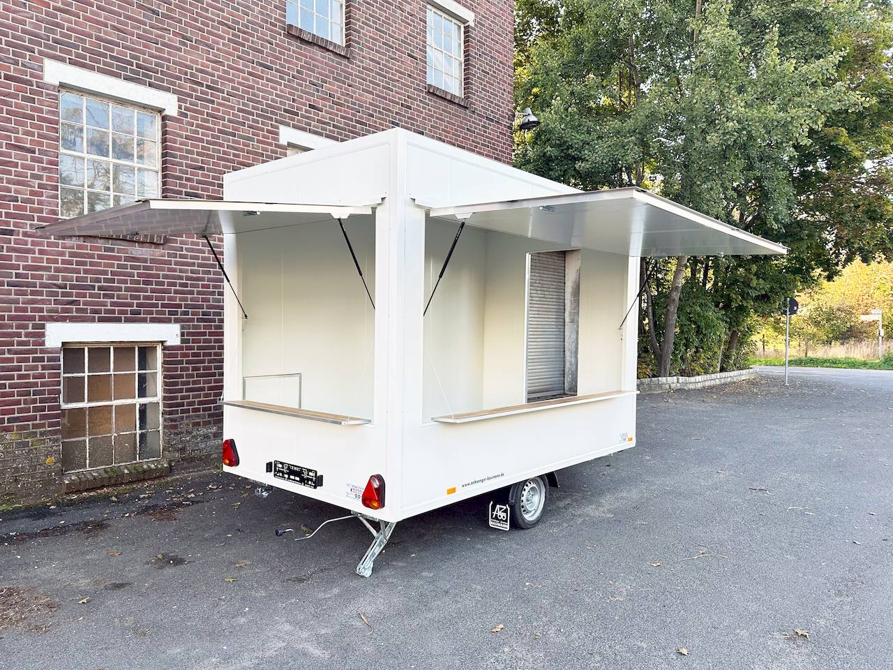 Andere VK 15402023 397x196x230cm 1.500kg | Verkaufsanhänger