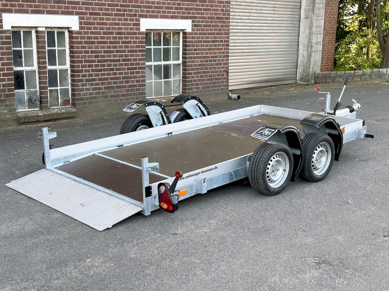 Vezeko Husky FB B 35.35/10 345x162x10cm 3.500kg | Absenkanhänger
