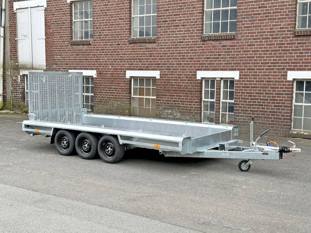 Vlemmix VTG 400x150x34cm 3.500kg | Baumaschinenanhänger