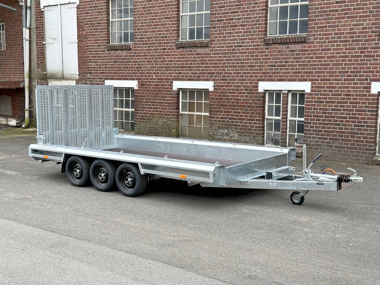 Vlemmix VTM 400x180x34cm 3.500kg | Baumaschinenanhänger