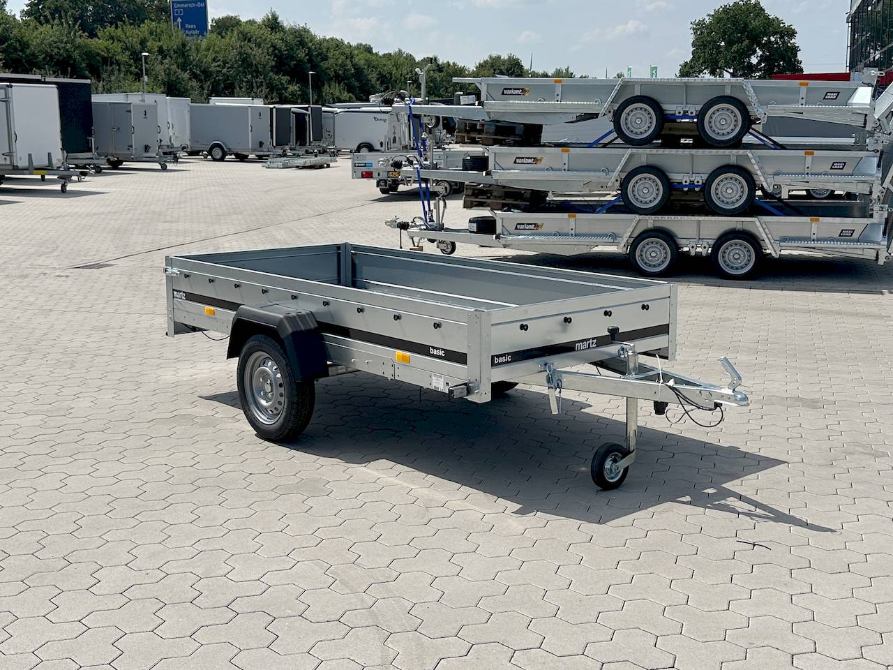 Martz BASIC 264 KIPP 264x126x30cm 750kg | Kastenanhänger
